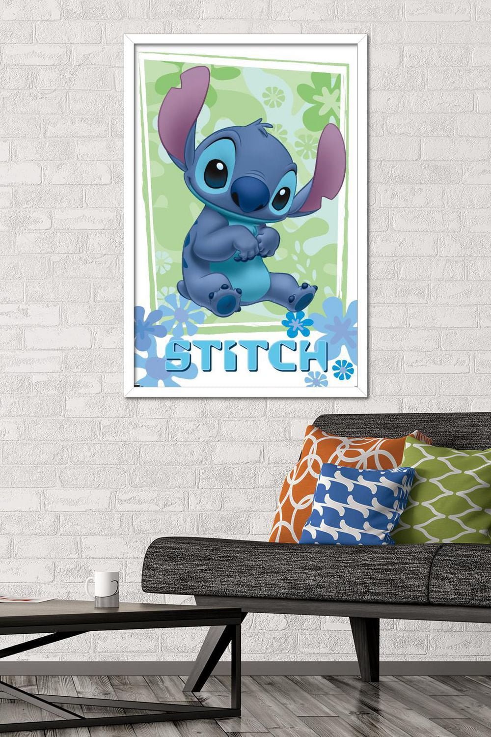 Disney Lilo and Stitch - Flowers Wall Poster