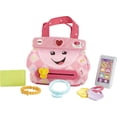 thumbnail image 1 of Fisher-Price Laugh & Learn My Smart Purse, Interactive Baby Role-Play Set - English Edition, 1 of 6