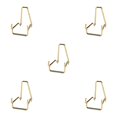 thumbnail image 2 of Baohd Iron Ores Stone Display Stand Desktop Rock Holder Decor Base Home Office Golden S 5Set, 2 of 6