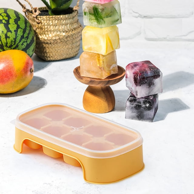 Dvkptbk Ice Cube Mold Ice Cubes Moldes Home Made Ice Cream, Ice Stick, Small Quick Freezer, Ice Box, Ice Lattice, Ice Granulator Kitchen Gadgets