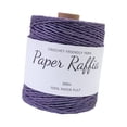 thumbnail image 4 of Abbracc Raffia Paper Ribbon Paper Rope Round Twine String 300M/328 Yards Yarn Thread Raffia Ribbon for Crocheting Bags Nesting Basket Dark Violet, 4 of 9