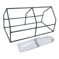 thumbnail image 2 of Portable Mini Greenhouse, Professional Steel Raised Garden Bed Kit with Zippered Entry, Reinforced Sturdy Windproof Compact Garden Tent for Indoor and Outdoor Use, 2 of 7