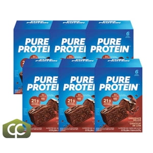 Pure Protein Bars - 6 Bars x 50g, Tempting Flavors for Satisfaction (6/Case)-TOTAL 36 BARS