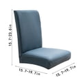 thumbnail image 3 of Meitianfacai Solid Color Brushed High Elastic Chair Cover Soft And Comfortable Chair Seat Cover -proof And Dirt- Chair Slipcover Suitable For Dining Chair, 3 of 3