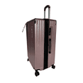 thumbnail image 2 of TRAVLR Strokes Carryon (20 Pouces)Hardside Luggage Expandable, Anti-Scratch, Huit Roues Silencieuses Roues et Cadenas TSA - Or Rose, 2 of 6