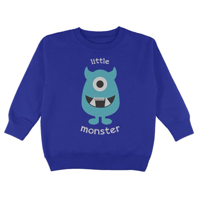 Halloween Petit Monster 1 Chandail en Molleton pour Tout-Petit
