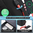 thumbnail image 4 of Travel Laptop Backpack, Laptop Backpack with USB Charging Port, Resistant College Bag Computer Bag, 4 of 7
