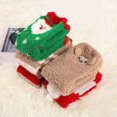 thumbnail image 4 of Chaussettes Douces pour Femmes Chaussettes Blanches Chaussettes Confortables Chaussettes Moelleuses pour Femmes Chaussettes en Polaire 5 Paires Blanches, 4 of 6