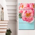 thumbnail image 1 of Design Art - Bunch of Light Pink Peony Flowers, 1 of 3