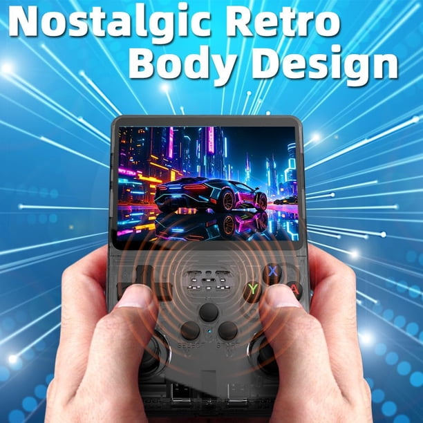 R36S Handheld Game Console 3.5 inch 128GB (Black) - Walmart.ca