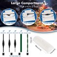 thumbnail image 4 of Outdoor IP44 Waterproof Connection Box by Restmo, Weatherproof Electrical Extension Cord Cover, Safety Seal Enclosure to Protect Holiday Decorations, LED Strip Light, Power Tool, Fountain,White, 4 of 8