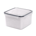 thumbnail image 1 of Pompotops Fruit Vegetable Storage Containers for Fridge Draining Fresh Containers 3 in 1 Produce Storage Containers Large Organizer Bins with Lid & Colander Clearance, 1 of 7