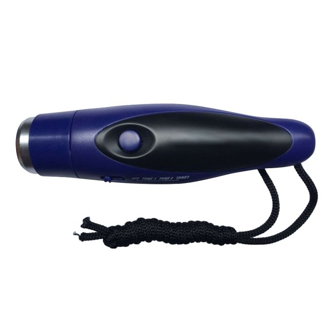 JUNCTION Three Tone Electronic Whistle High Decibel Pet Pigeon Training Tool blue