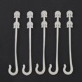 thumbnail image 2 of Plastic Plants Clips, Vegetable Vine Hook, Not Easy To Break 3.74x0.59inch For Vegetables Tomato, 2 of 8