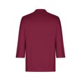 thumbnail image 4 of FAIWAD Womens 3/4 Sleeve Tunic Tops Solid Color Round Neck Shirt Soft Lightweight Loose Top with Chest Pockets, 4 of 5