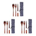thumbnail image 1 of Maytalsory Set School Student Chopstick Fork Spoon Flatware with Storage Bag Type 1 3Set, 1 of 6
