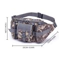 thumbnail image 4 of Waist Pack Large Capacity Splash-proof Bum Bag Fanny Pack for Hiking Running, 4 of 4