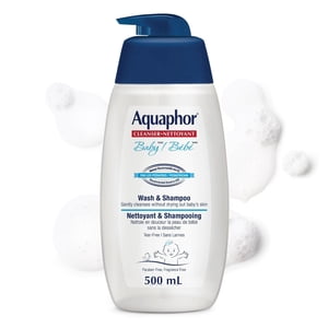 Aquaphor Laver les bébés & Shampooing, sans déchirure, sans fragrance