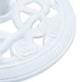 thumbnail image 4 of vidaXL Umbrella Base White 9 kg 40 cm Cast Iron, 4 of 5