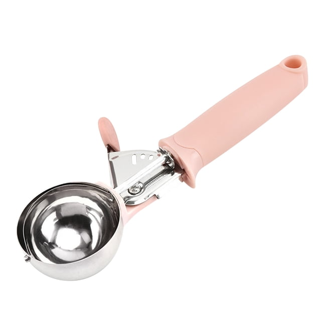 Ice Cream Scoop Stainless Steel Heavy Duty With Non Slip Handle Easy Release For Cookie Dough Gelato Yogurt 8.46 in