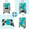 thumbnail image 3 of Travel Luggage Cover Suitcase Protector Fits 18-32 Inch Luggage Wheel Covers Patterned Travel Related Items Flower Luggage Protector Elastic Luggage Anti-scratch Suitcase Cover XL, 3 of 5