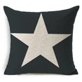 thumbnail image 1 of Housse de Coussin de Noël Élan Étoile pour Canapé, 1 of 7