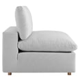 thumbnail image 4 of Modway Commix 5-Piece Down Filled Overstuffed Armless Sectional Sofa in Light Gray, 4 of 10