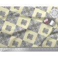 thumbnail image 3 of Soimoi Cotton Duck Fabric Floral Block Printed Craft Fabric by The Yard 56 Inch Wide, 3 of 3