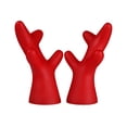 thumbnail image 4 of mmirethe 2pcs Easy To Install Antlers Sticker To Decorate Christmas Car Cute Waterproof Red large 5Set, 4 of 6