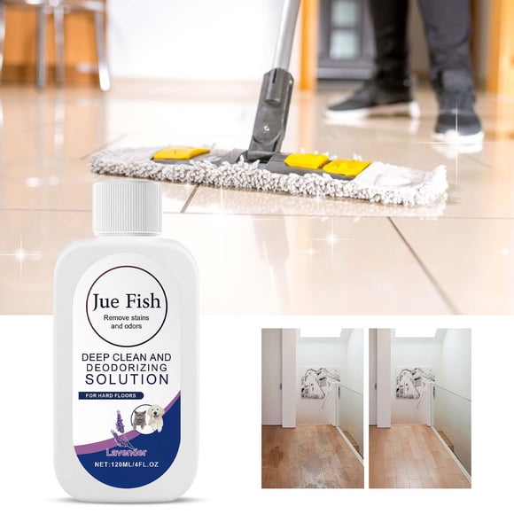 Vrorvz Multi- Scented Cleaning Solution 4.1 fl oz for Hardwood Tile Laminate Vinyl Floors Removes Stains and Odors Robot and Wet Dry Vacuums Suit for Carpets Rugs Upholstery