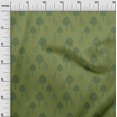 thumbnail image 2 of oneOone Cotton Flex Fabric Tree & Giraffe Block Printed Fabric 1 Yard 40 Inch Wide, 2 of 4