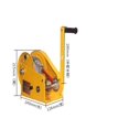 thumbnail image 1 of 1200/1800/2600LB Two-way Self-locking Small Hand Windlass With Automatic Brake Manual Winch Tractor Winch Portable Whinches ,Powerful Pulling Performance, 1 of 7