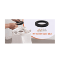 thumbnail image 3 of Trousse de Joints à Bille pour Toilettes de VR, Trousse de Joints de Toilette de VR 12524 de Remplacement pour Accessoires de Toilette de VR, 1x Joint de Toilette de VR 2x Laveuse 2x Écrou 2x Vis, Noir, 3 of 5