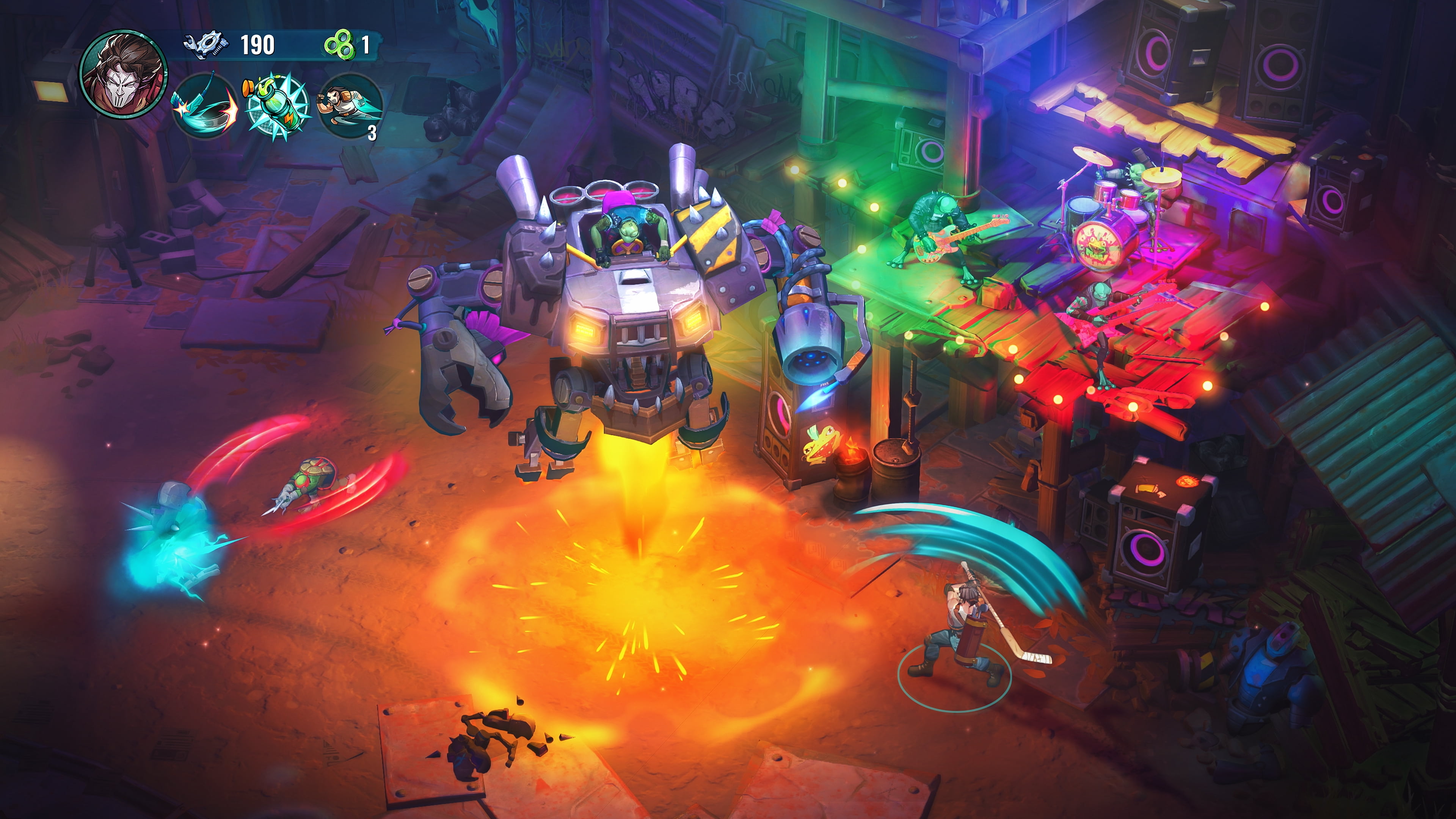 Jeu vidéo Teenage Mutant Ninja Turtles: Splintered Fate Deluxe Edition pour (Nintendo Switch)