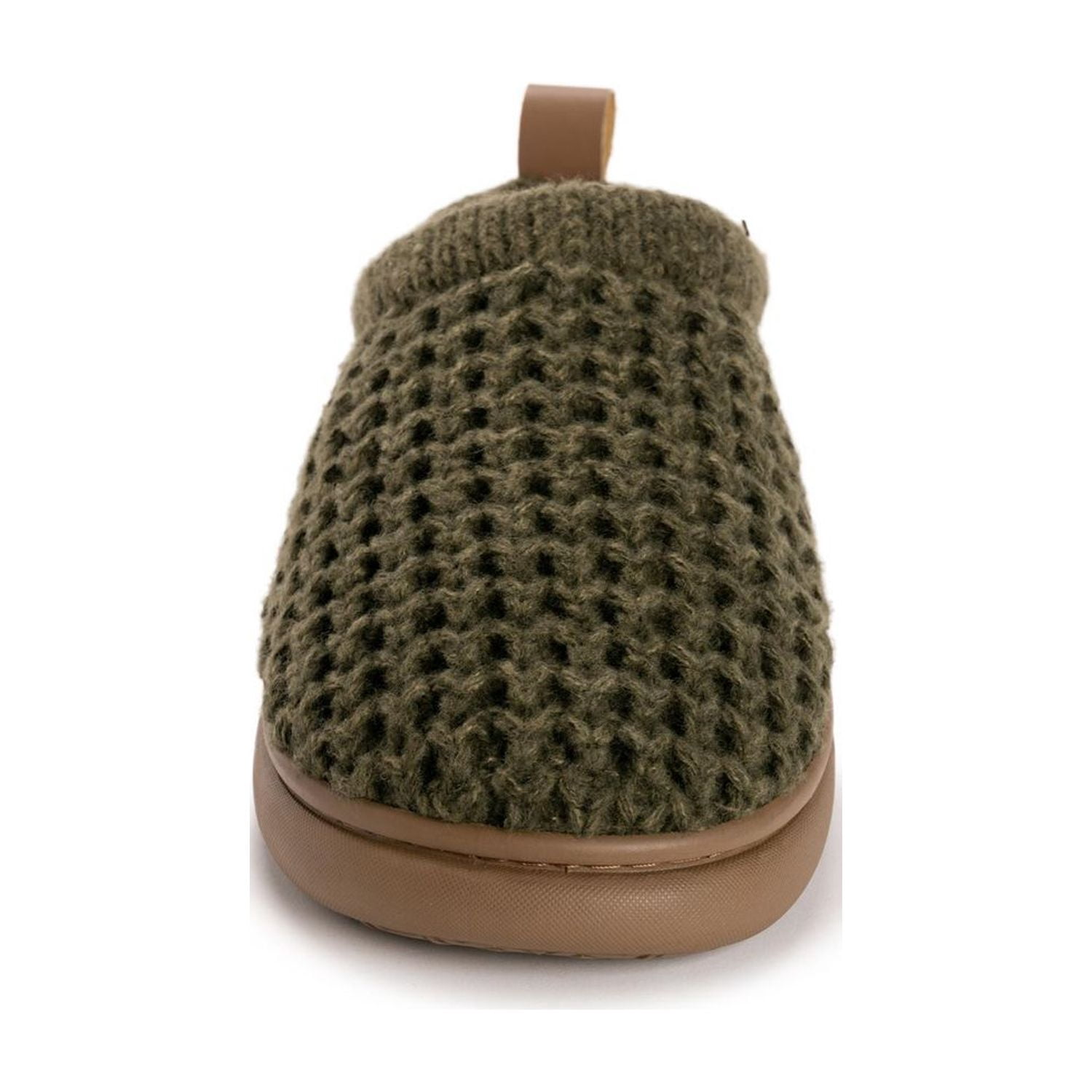 MUK LUKS Men's Clog Slippers Taupe, Sizes 7-12