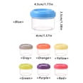thumbnail image 3 of Ensemble de Pots Ronds Compacts avec Couvercles Étanches Contenants de Rangement Mini Pratiques pour l'Organisation de la Cuisine à la Maison 35 ml Lot de 6 6 Pcs, 3 of 8