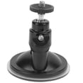 thumbnail image 3 of Suction Cup Bracket, Simple Operation  Adsorption Capacity Multi Angle Arbitrary Adjustment 1/4 inch Screw Car GPS Mount Adapter Firm  for Car Black,Silver, 3 of 7