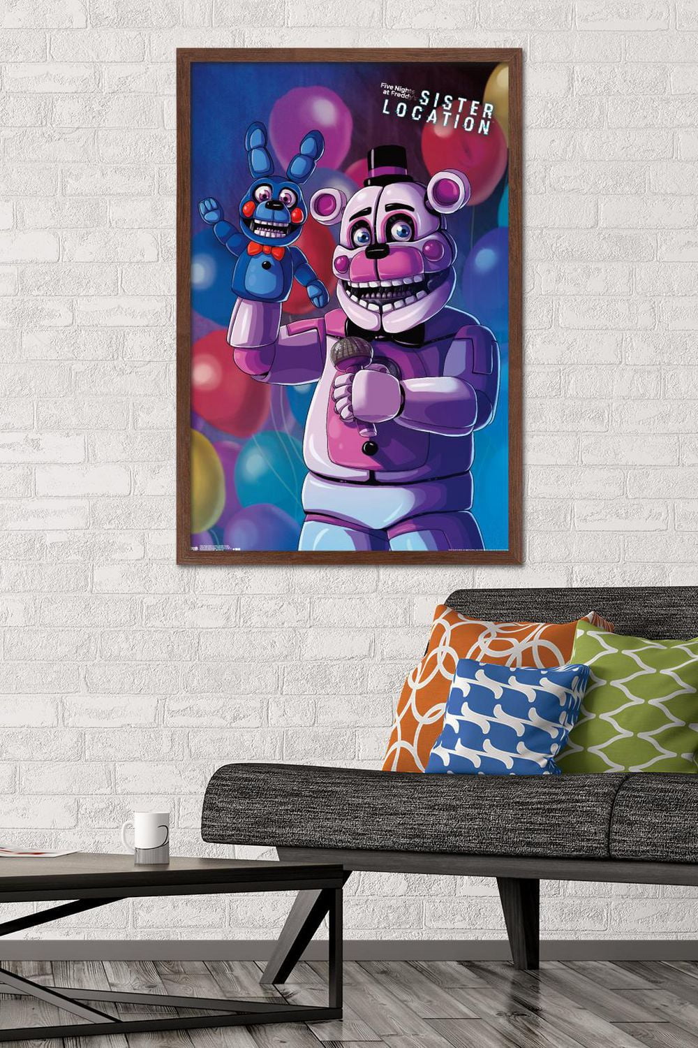Five Nights at Freddy's: Sister Location - Funtime Freddy Wall Poster