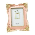 thumbnail image 1 of simhoa European Picture Frame Portable Household for Wedding Tabletop PInk, 1 of 8