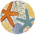 thumbnail image 1 of homeroots home decor 385091 Tapis Rond Multicolore de 5 Pieds pour Intérieur et Extérieur, 1 of 1
