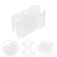 thumbnail image 3 of Pince Double Tuyau Blanc Plastique 4 Pcs 1.7 Po, 3 of 8