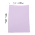 thumbnail image 2 of BRIGHTFUFU Loose Leaf Binders Binder Design Purple PP Document Organization 1Set, 2 of 8