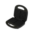 thumbnail image 4 of Mainstays 2 in 1 Black Waffle & Sandwich Maker with nonstick removable plates, 4 of 4