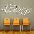 thumbnail image 3 of Cqxid Stickers Under $5 Decal Circles Wall Decor 3D Sticker Vinyl Home 24PCS Mural DIY Removable Home Decor, 3 of 6