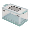 thumbnail image 2 of Hamster Cage, Transparent Hamster House  Front Door Design  For Live Black,Blue, 2 of 8