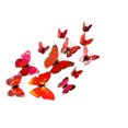 thumbnail image 2 of serony 12Pcs 3D DIY Wall Stickers PVC Kid Room Decal Home Decoration Decor red 1Set, 2 of 6