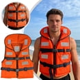 thumbnail image 2 of BotaniNest Adult Life Jacket Vest For Boating Water Sports With High Buoyancy And Whistle, 2 of 6