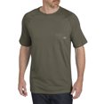 thumbnail image 1 of Dickies Mens Temp-iQ Performance Cooling T-Shirt, XXT, Moss Green, 1 of 1
