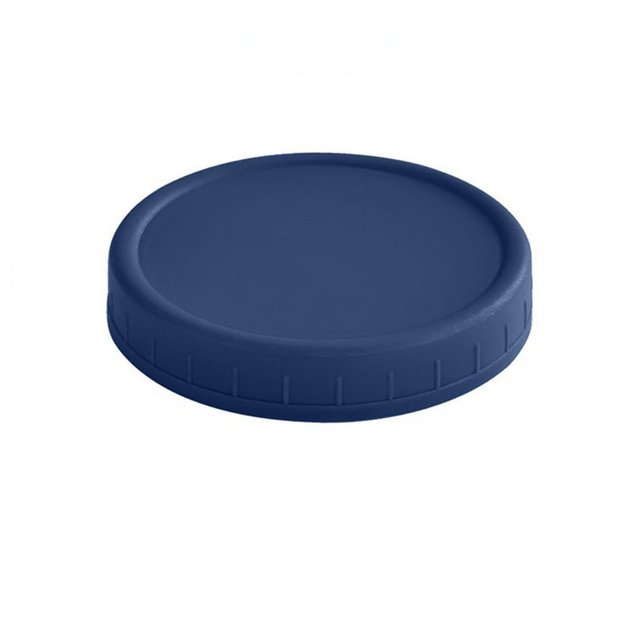CUITING 1PC Wide Mouth Plastic Mason Jar Lids Unlined White Ribbed Lids 86mm Closure Bags & lids & Boxes Extra Offer
