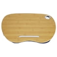 thumbnail image 3 of Bureau Coussin pour Portable, Bureau pour Portable, Table de Lit Multifonction, Table d'Apprentissage et d'Écriture Portable Support pour Portable, pour Extérieur Maison Bleu, 3 of 8